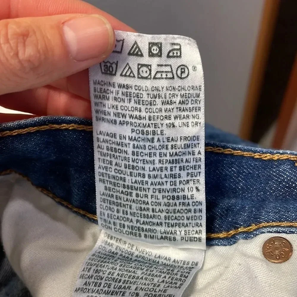 Levi’s 501 mens straight fit Corte recto jeans